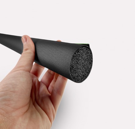 Veda porta Adesivo - Preto