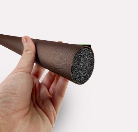 Veda porta Adesivo - Marrom