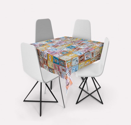 Toalha de Mesa - 04 lugares